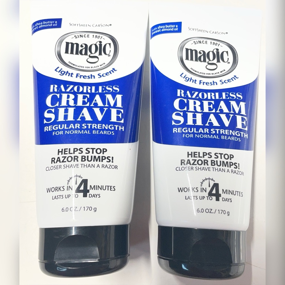 Magic Razorless Cream Shave Set - Picture 1 of 2